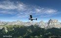 FSC scenario Dolomiti 3D X-Plane val fiorentina